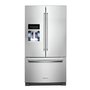 Réfrigérateur à portes françaises et congélateur inférieur 26,8 pi³ KitchenAid - KRFF577KPS