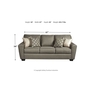 Sofa-lit format grand lit Calicho - 9120239