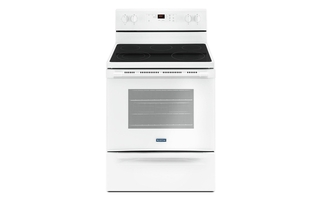 Cuisinière électrique avec surface de cuisson résistant aux éclats 5,3 pi³ Maytag - YMER6600FW