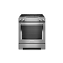 Cuisinière bi-combustible commandes frontales 4 brûleurs KitchenAid - KSDG950ESS