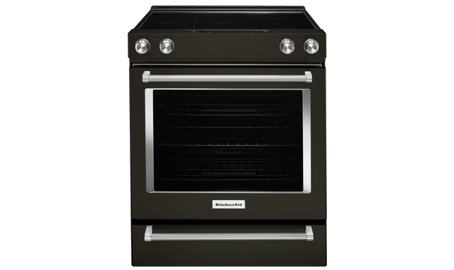 Cuisinière électrique à convection 30 po KitchenAid - YKSEG700EBS