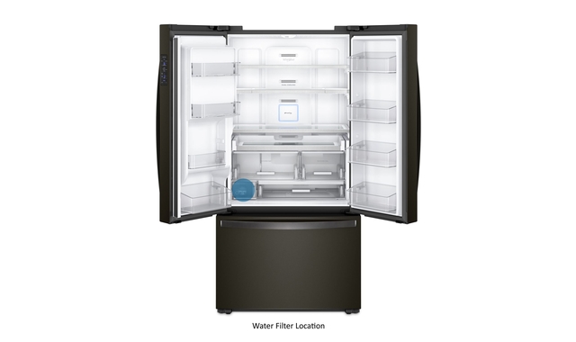 WHIRLPOOL Réfrigérateur à profondeur de comptoir, 24 pi³, inox