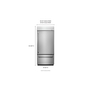Réfrigérateur encastré à congélateur inférieur 20,9 pi³ 36 po KitchenAid - KBBR306ESS