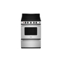 Cuisinière électrique non encastrée surface SpillGuard 24 po Whirlpool - YWFE50M4HS