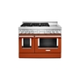 Cuisinière de style commerciale intelligente au gaz avec plaque chauffante 48 po KitchenAid - KFGC558JSC