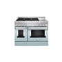 Cuisinière de style commerciale intelligente au gaz avec plaque chauffante 48 po KitchenAid - KFGC558JMB