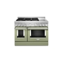 Cuisinière de style commerciale intelligente au gaz avec plaque chauffante 48 po KitchenAid - KFGC558JAV