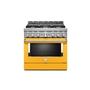 Cuisinière de style commerciale intelligente au gaz 6 brûleurs 36 po KitchenAid - KFGC506JYP