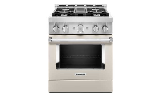 Cuisinière de style commerciale intelligente au gaz 4 brûleurs 30 po KitchenAid - KFGC500JMH