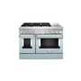 Cuisinière de style commerciale intelligente bicombustible avec plaque chauffante 48 po KitchenAid - KFDC558JMB