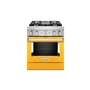 Cuisinière de style commerciale intelligente bicombustible 4 brûleurs 30 po KitchenAid - KFDC500JYP