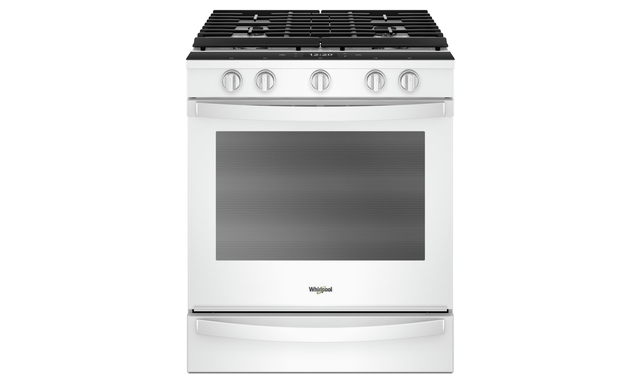 Cuisinière au gaz intelligente à commandes frontales 5,8 pi³ Whirlpool - WEG750H0HW