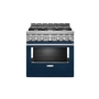 Cuisinière de style commerciale intelligente au gaz 6 brûleurs 36 po KitchenAid - KFGC506JIB