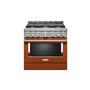 Cuisinière de style commerciale intelligente au gaz 6 brûleurs 36 po KitchenAid - KFGC506JSC