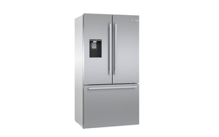 Réfrigérateur 2 portes 36 po avec distributeur d'eau et glaçons Whirlpool  (WRF555SDHV) - Inox noir