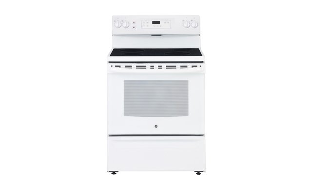 Cuisinière électrique dessus lisse 30 po GE - JCBS630DKWW