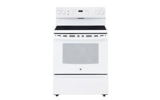 Cuisinière électrique dessus lisse 30 po GE - JCBS630DKWW