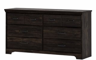 Bureau double 6 tiroirs Versa de South Shore