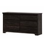 Bureau double 6 tiroirs Versa de South Shore