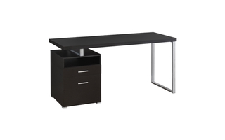 Bureau espresso métal argent - 7143