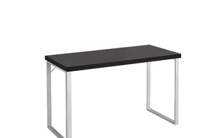 Bureau espresso métal argent - 7153