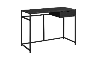 Bureau noir métal noir - 7220