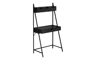 Bureau noir métal noir - 7330