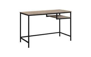 Bureau taupe foncé métal noir - 7370