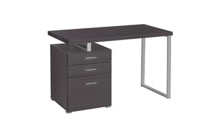 Bureau gris orientation gauche ou droite - 7426