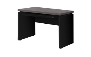 Bureau noir dessus gris - 7439