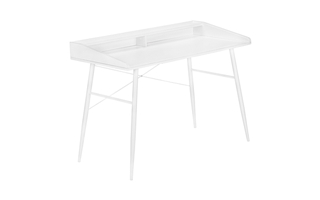 Bureau blanc métal blanc - 7535