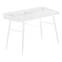 Bureau blanc métal blanc - 7535