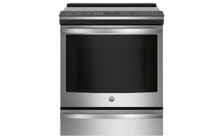 Cuisinière à induction encastrée de 30 po avec friture à air sans préchauffage GE Profile - PCHS920YMFS