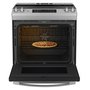 Cuisinière encastrée à électrique de 30 po avec four à convection et friture a air sans préchauffage GE - JCS830SVSS