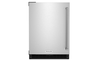 Réfrigérateur sous le comptoir avec porte en acier inoxydable 24 po Whirlpool - KURL114KSB
