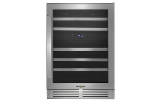 Cellier sous le comptoir avec 46 bouteilles 24 po Whirlpool - WUW55X24HS