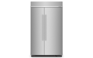 Réfrigérateur encastré côte à côte noir 48 po 30 pi³ Whirlpool - KBSN708MPS