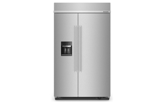 Réfrigérateur encastré côte à côte avec distributeur 48 po 29.4 pi³ Whirlpool - KBSD708MPS