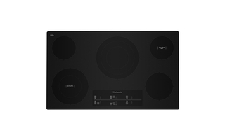 Table de cuisson électrique avec 5 éléments et commandes tactiles 36 po Whirlpool - KCES956KBL