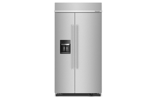 Réfrigérateur encastré côte à côte avec distributeur 42 po 29.4 pi³ Whirlpool - KBSD702MPS