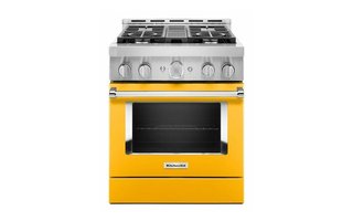 Cuisinière de style commerciale intelligente au gaz 4 brûleurs 30 po KitchenAid - KFGC500JYP