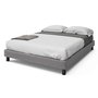 Base de lit plateforme Breeze Deluxe format lit double 54 po de Beaudoin